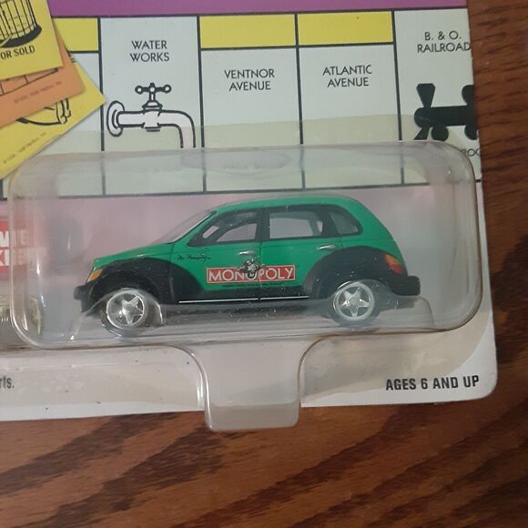 Vtg Johnny Lightning Monopoly Lot Of 2 Cars Ford Coupe PT Cruiser Bundle - Picture 9 of 14